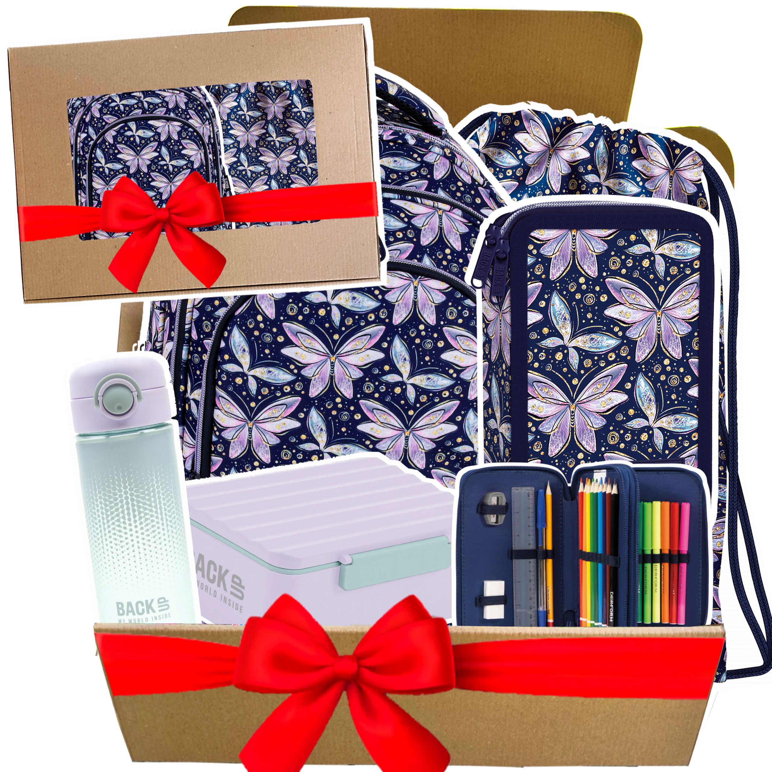Školský set BackUP 5 dielov – VÍLY